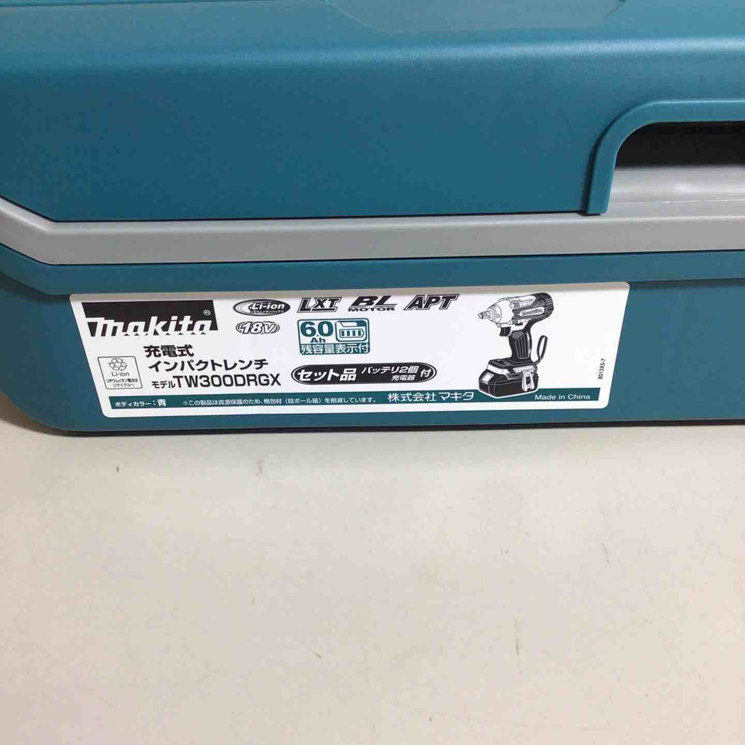 ★マキタ(makita) コードレスインパクトレンチ TW300DRGX【戸田店】