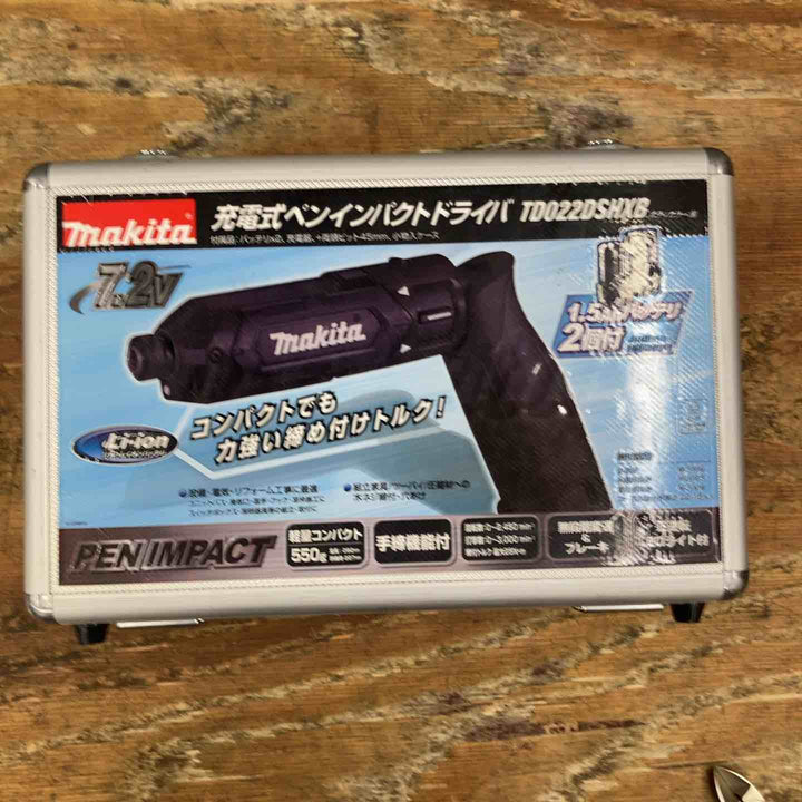 ★マキタ(makita) コードレスペンインパクトドライバー TD022DSHXB【柏店】