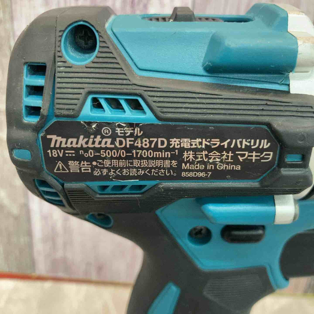 ★マキタ(makita) コードレスドリルドライバー DF487DZ【八潮店】
