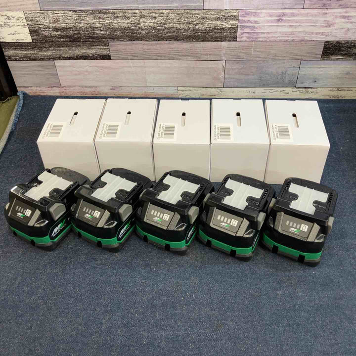 ▼ハイコーキ(HIKOKI ※旧:日立工機) リチウムイオンバッテリー 36V/2.5Ah BSL36A18X 5個【八潮店】