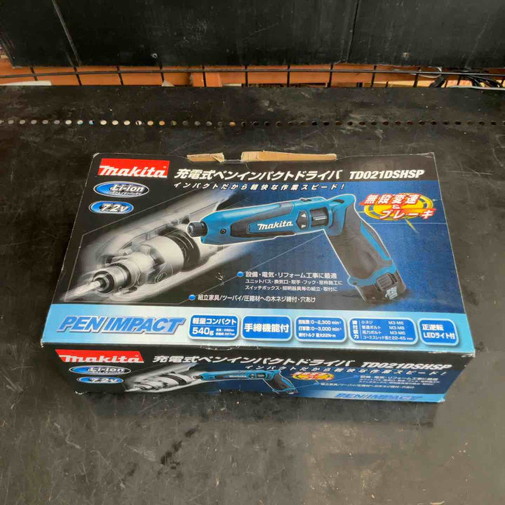 ☆マキタ(makita) コードレスペンインパクトドライバ TD021DSHSP【草加店】