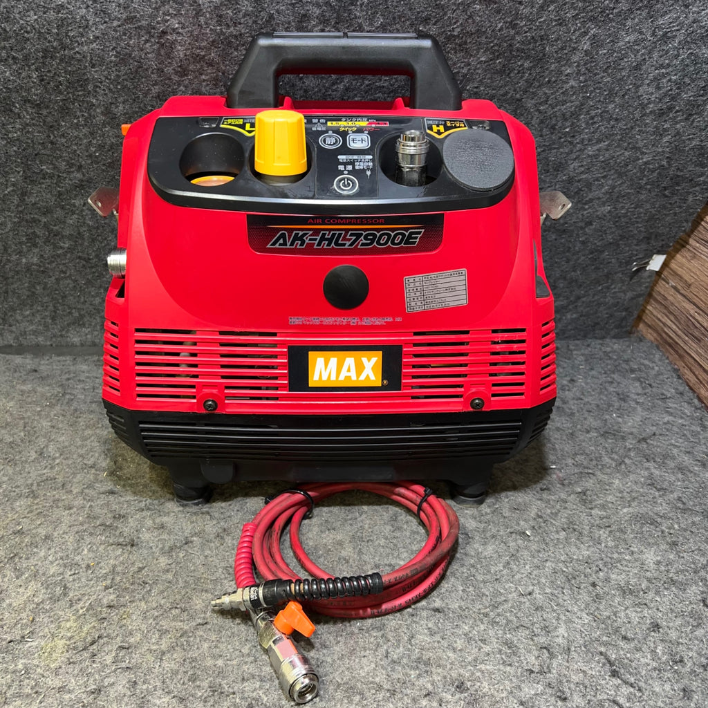 説明必読※☆マックス(MAX) エアコンプレッサー AK-HL7900E【桶川