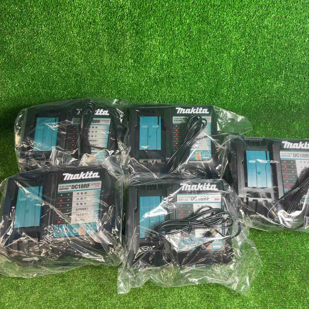 【未使用品】 マキタ (makita) 急速充電器 DC18RF　5個セット 【藤沢店】