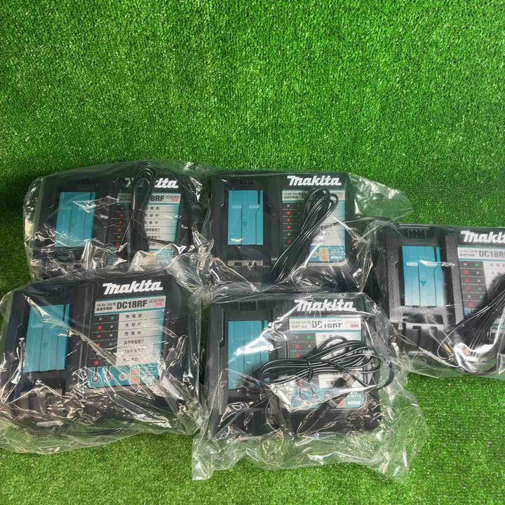 【未使用品】 マキタ (makita) 急速充電器 DC18RF　5個セット 【藤沢店】