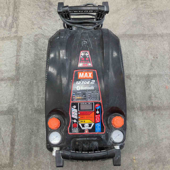 ★マックス(MAX) エアコンプレッサー AK-HH1270E2_ブラック【川崎店】