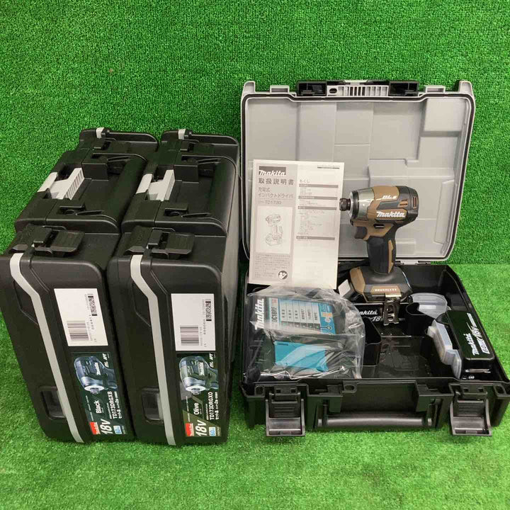 マキタ makita 18V インパクトドライバ 3台セット TD173DGXAB TD173DRGXO TD173DRGXB 【鴻巣店】