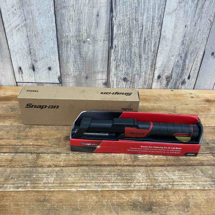 【未使用品(店頭展示品)】スナップオン(Snap-on) ガス式ハンダゴテ YAKS42 レッド【東大和店】