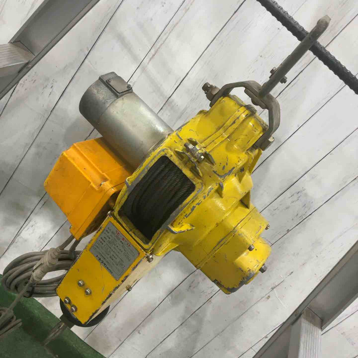 ◇トーヨーコーケン(TKK) ベビーホイスト BH-400  電動ウインチ(ワイヤー) 動作確認済【川口店】