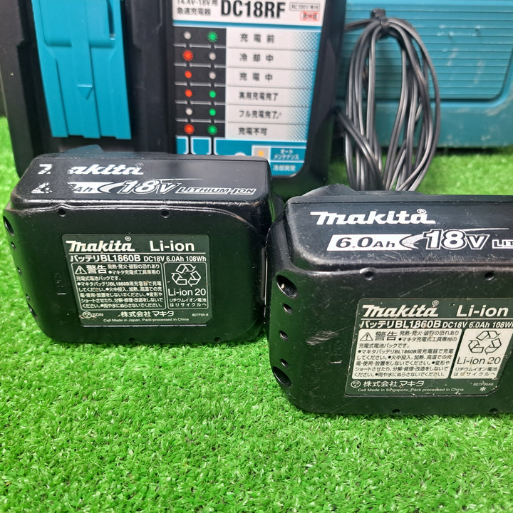 ★マキタ(makita) コードレス振動ドリルドライバー HP484DRGX 18V6.0Ahバッテリー2個付き【岩槻店】