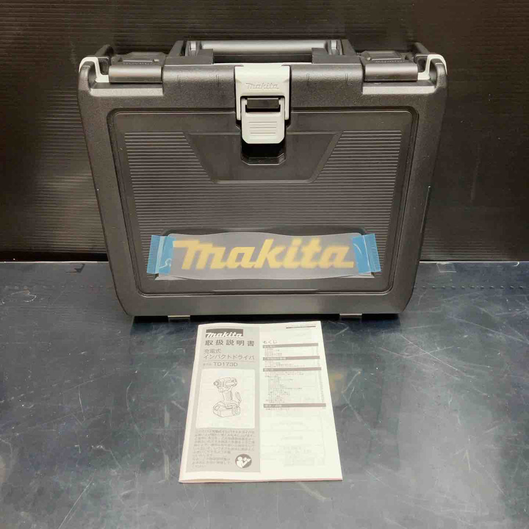 マキタ(makita) コードレスインパクトドライバー TD173DZPB LXT20周年記念限定カラー プレミアムブルー 本体+ケース【川越店】