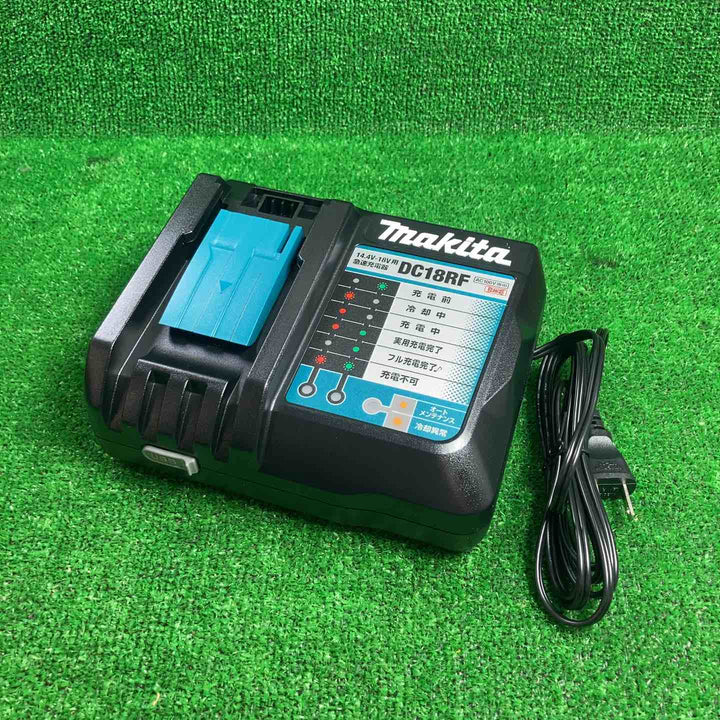 マキタ(makita) 急速充電器 DC18RF/リチウムイオンバッテリー 18V/6.0Ah BL1860B×2セット【川崎店】