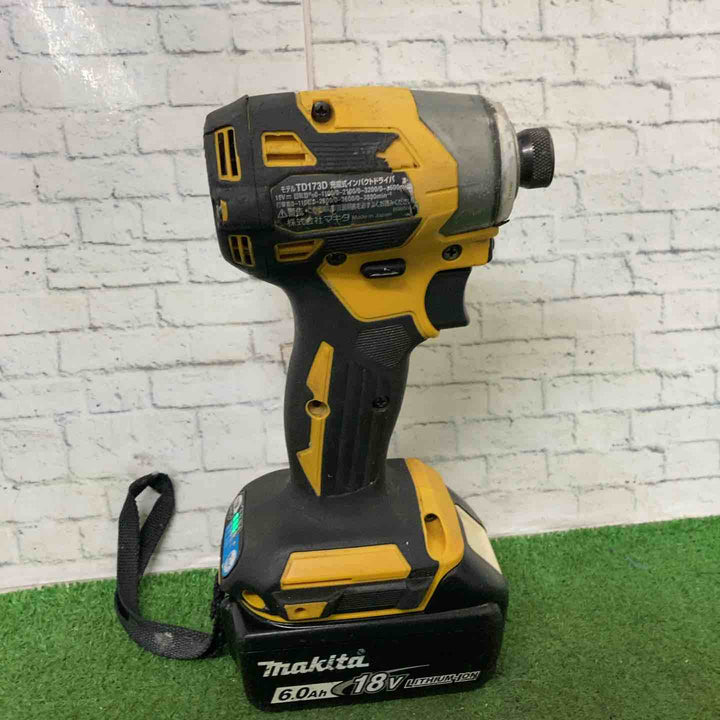 ★マキタ(makita) コードレスインパクトドライバー TD173DGXFY【町田店】