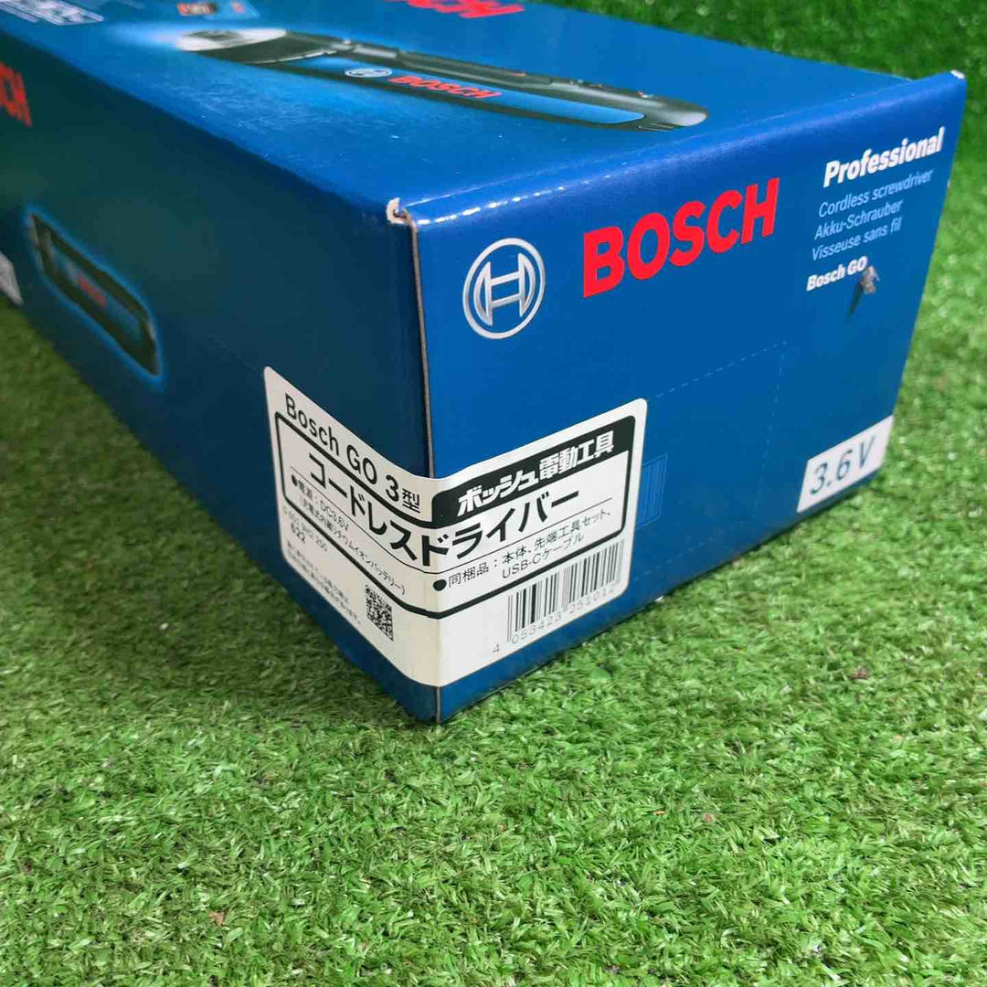 BOSCH GO 3.6Vコードレスドライバー【藤沢店】