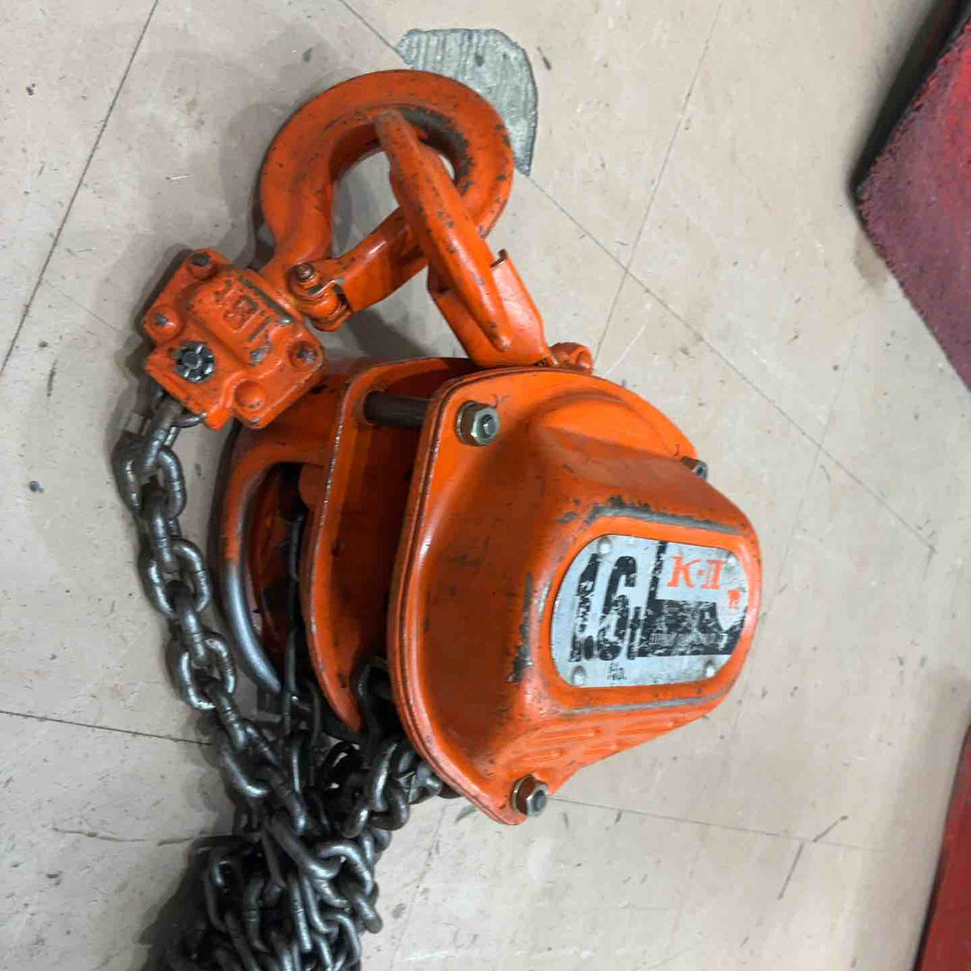 ◇象印 チェーンブロック K-2 1.6t K-01625【草加店】