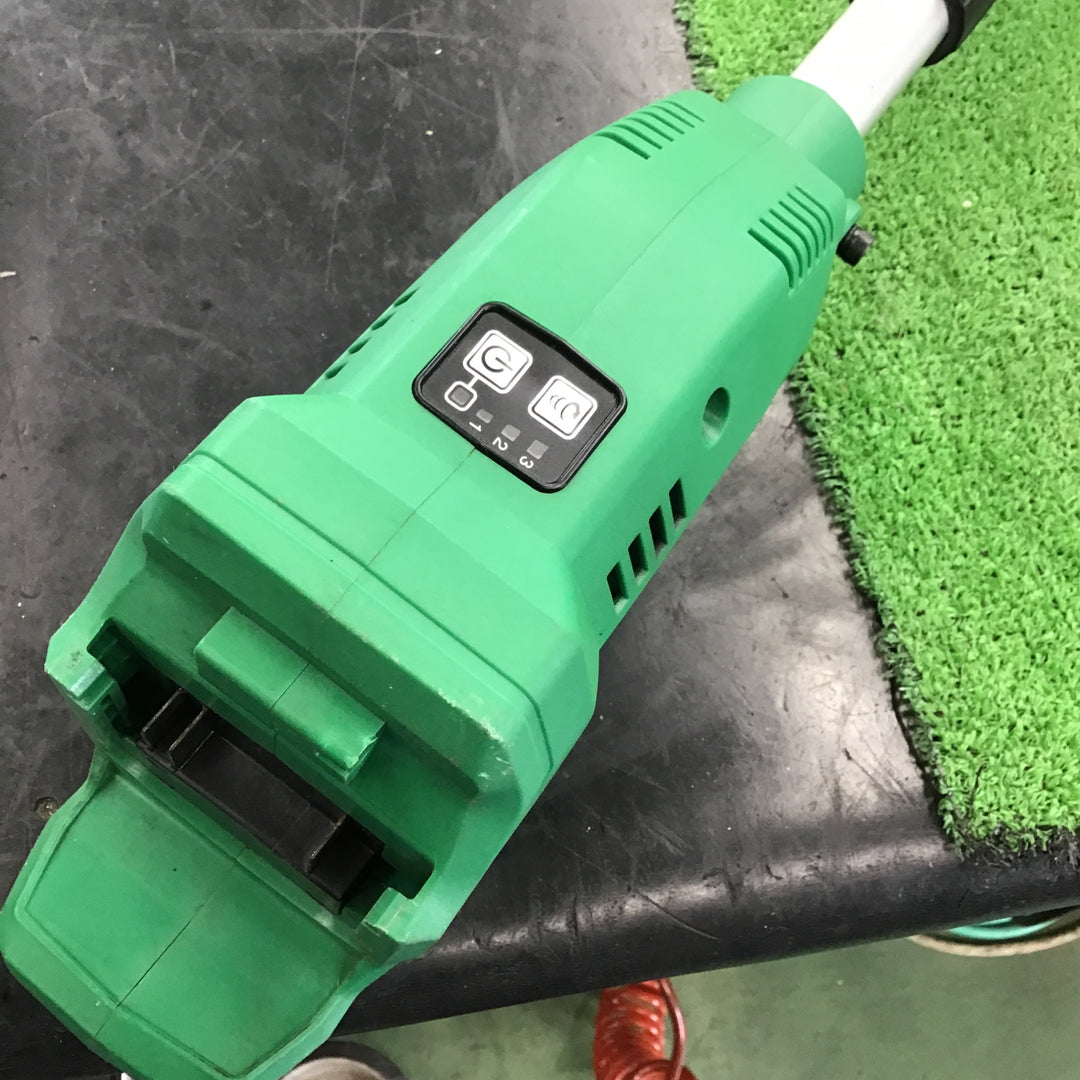【店頭受取り限定】HiKOKI(ハイコーキ) 18V コードレス刈払機 刈刃径230mm 両手ハンドル 5.0Ah蓄電池1個、充電器、チップソー付 CG18DA(JC)【桶川店】