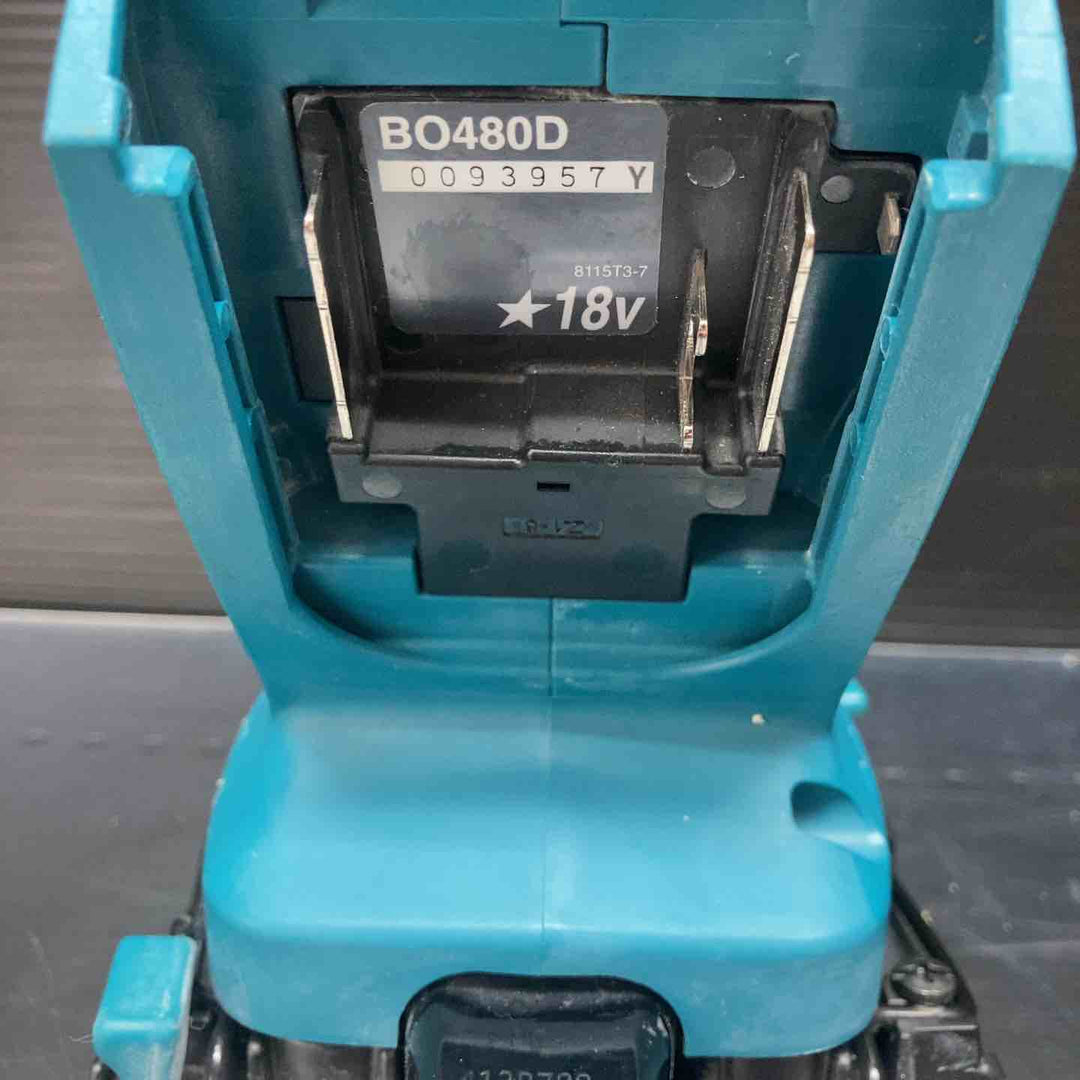 ★マキタ(makita) コードレス防じんミニサンダ BO480DZ【川越店】