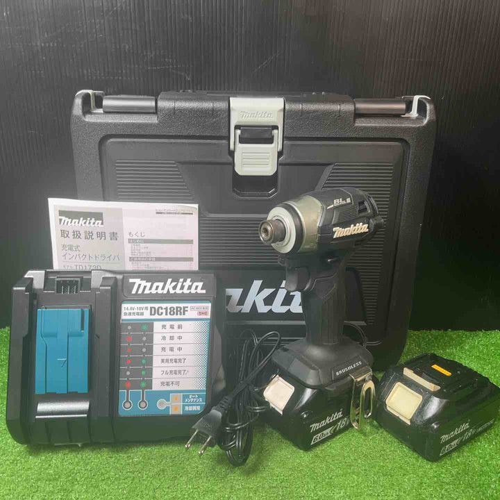 ★マキタ(makita) コードレスインパクトドライバー TD173DRGXB【岩槻店】