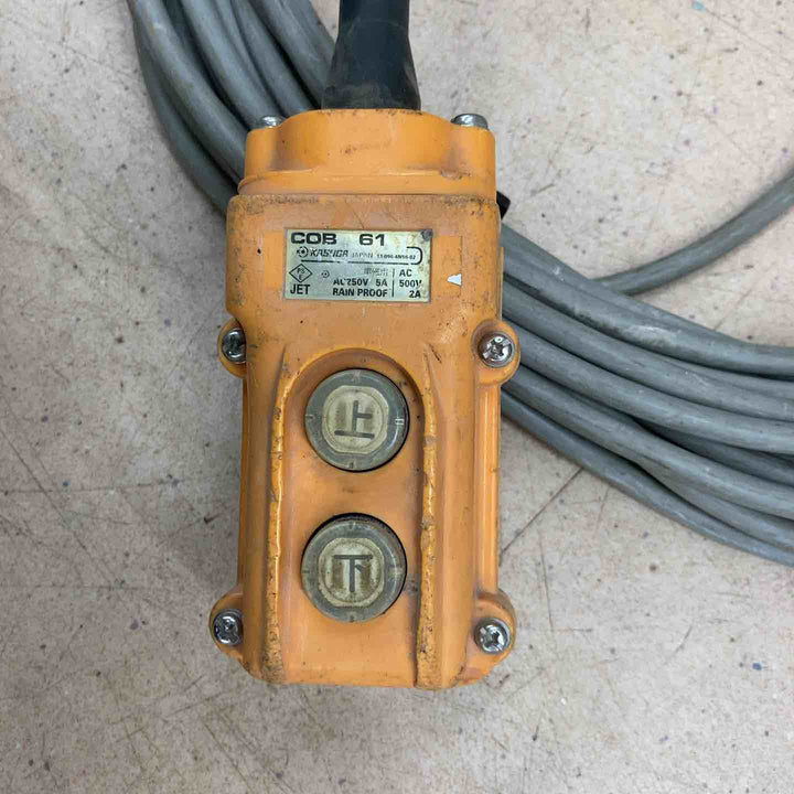 【中古品/店頭受取り限定】トーヨーコーケン(TKK) 電動ウインチ(ワイヤー) ベビーホイスト BH-820【東大和店】
