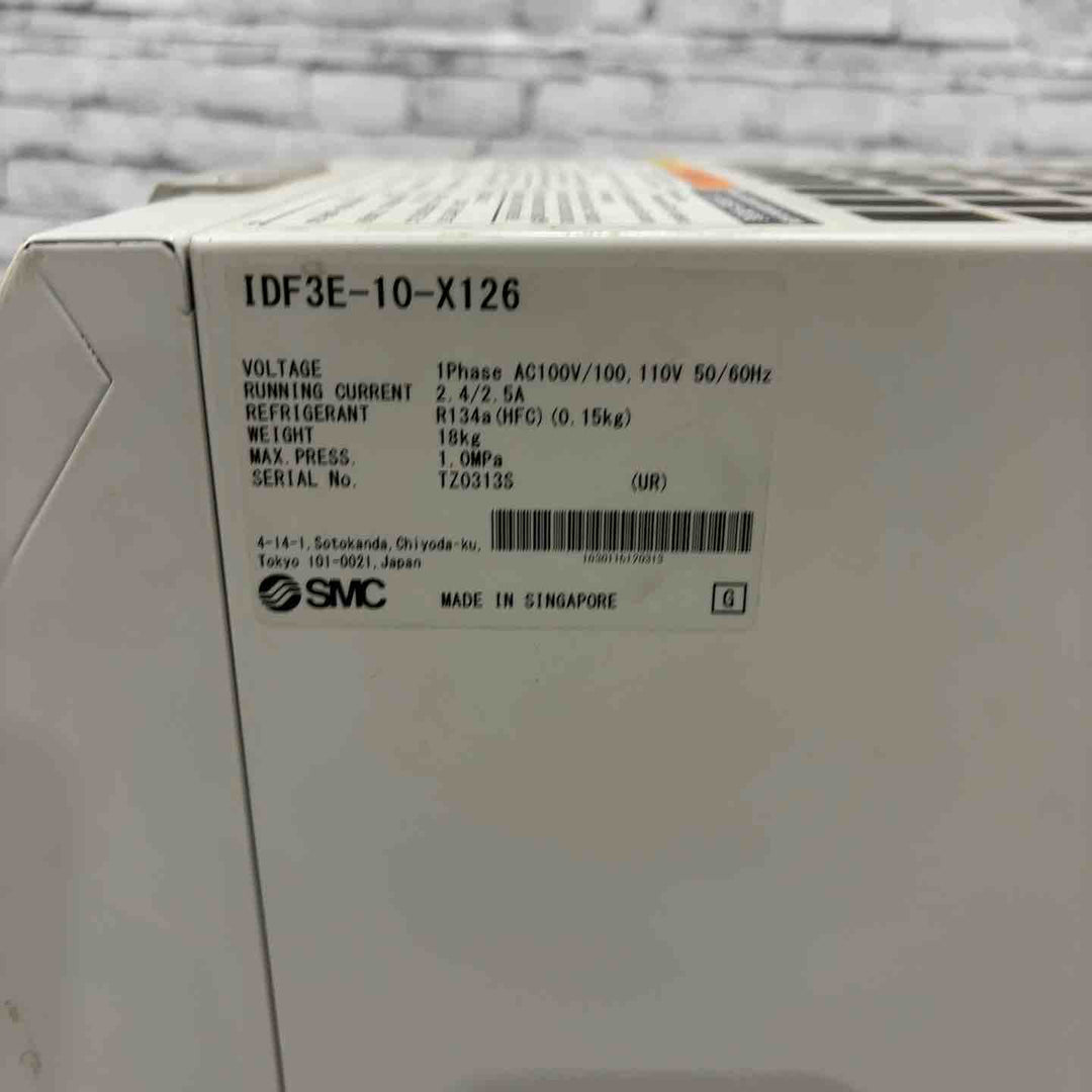 SMC 冷凍式エアードライヤー IDF3E-10-X126【川口店】
