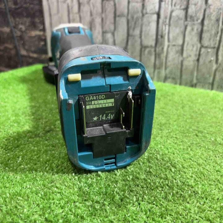 ☆マキタ(makita) 14.4V 100mmコードレスディスクグラインダ GA410DZ 動作確認済【川口店】