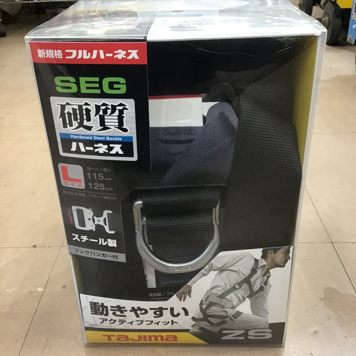 □タジマ(Tajima) ハーネスZS 黒 Lサイズ AZSL-BK【草加店】