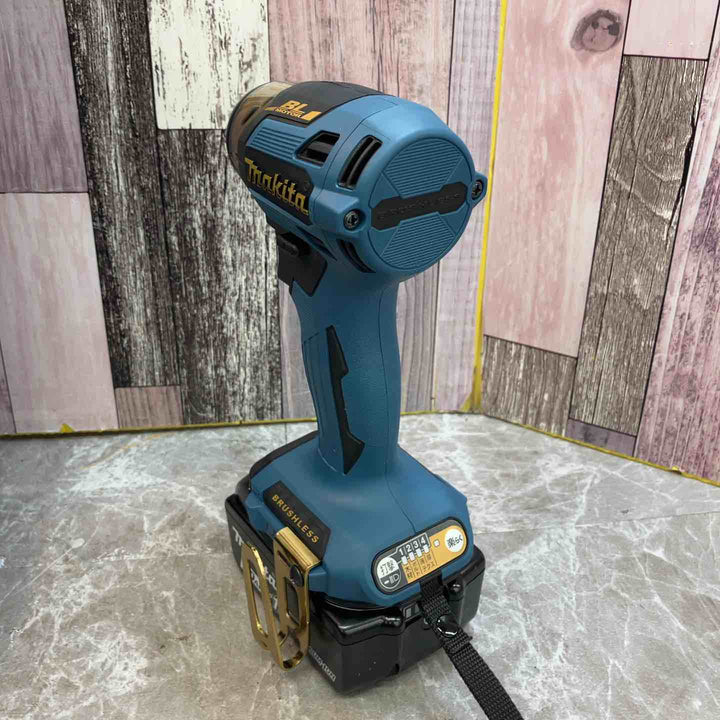 ☆マキタ(makita) コードレスインパクトドライバー TD173DGXPB LXT20周年記念限定カラー  プレミアムブルー【八潮店】