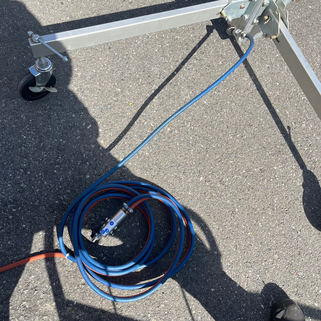 【美品】アサダ(Asada) 気圧アッパー G-56S リフター UG562 揚程最高:5.60m 積載50～160kg【岩槻店】