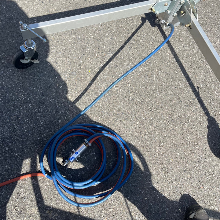 【美品】アサダ(Asada) 気圧アッパー G-56S リフター UG562 揚程最高:5.60m 積載50～160kg【岩槻店】