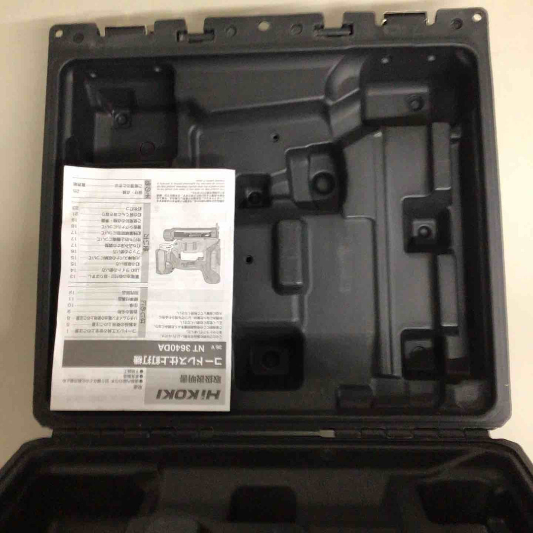★ハイコーキ(HIKOKI ※旧:日立工機) コードレスフィニッシュネイラ NT3640DA(NNK)【戸田店】