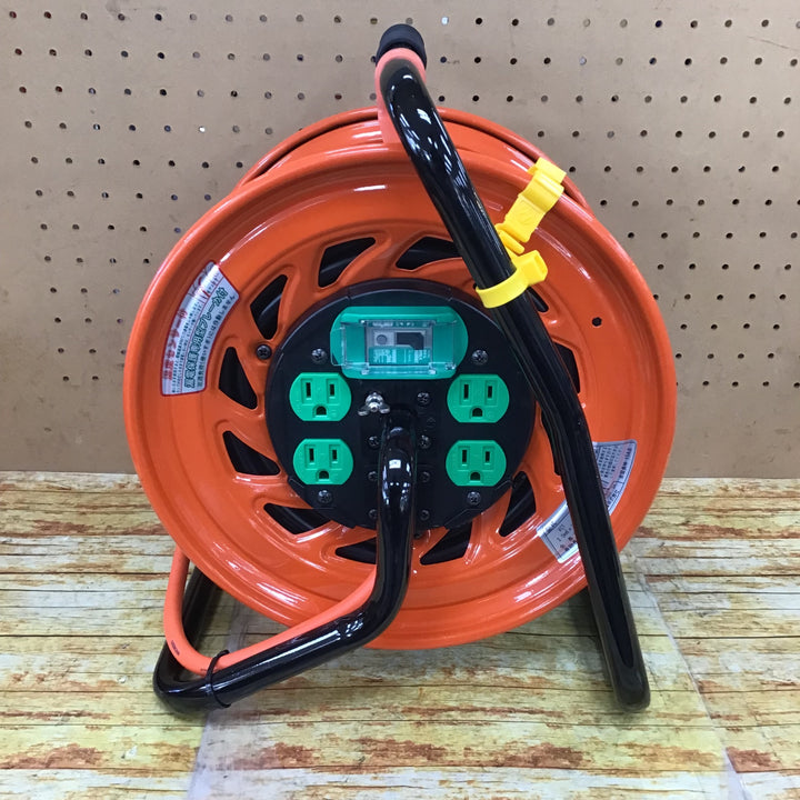 [日動工業] RZ-EB30S 日動 マジックびっくリール アース漏電遮断器付き30m【川崎店】