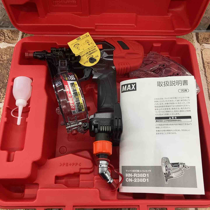 【未使用品】★マックス(MAX) 高圧エア釘打ち機 HN-R38D1【所沢店】