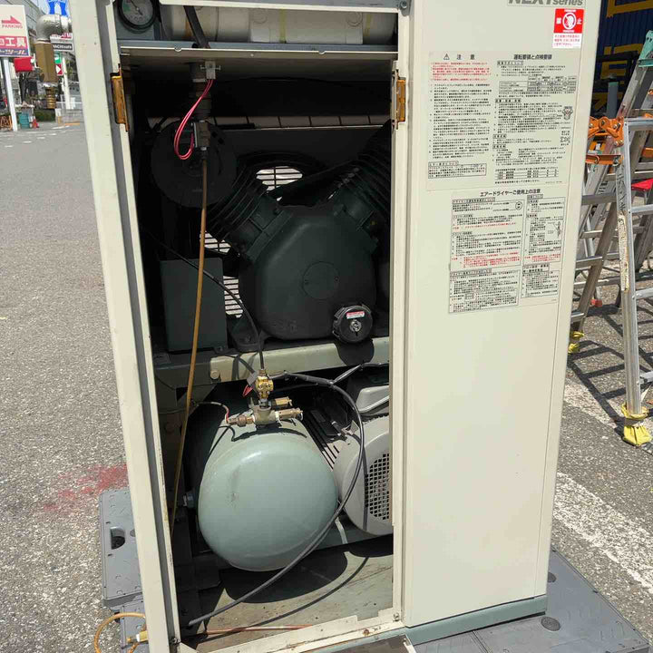 【店頭受取り限定】◇日立　小型空気圧縮機　パッケージコンプレッサー　POD-7.5MN5 保証無し【川口店】