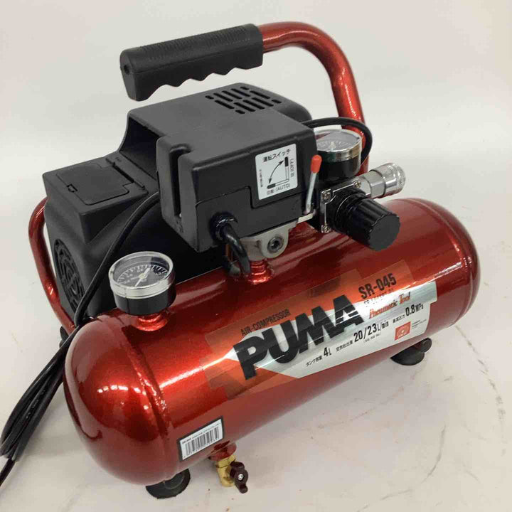 ◇藤原産業 (SK11) オイルレス エアーコンプレッサー SR-045 タンク容量 4L SR-L04SPT-01【狭山】
