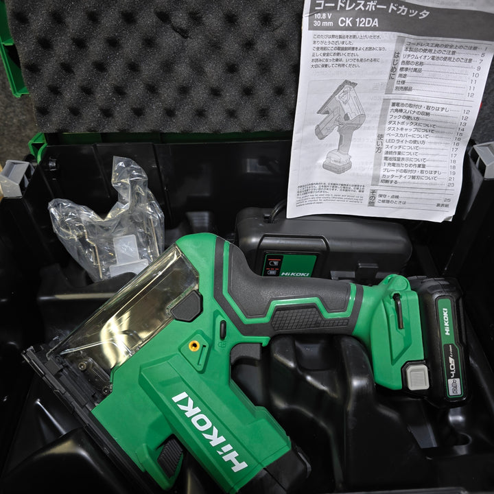 【美品】ハイコーキ(HIKOKI ※旧:日立工機) コードレスボードカッター CK12DA(LS)【桶川店】