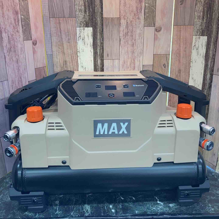 ★マックス(MAX) 高圧専用エアコンプレッサー AK-HH1310E_サンドベージュ【八潮店】