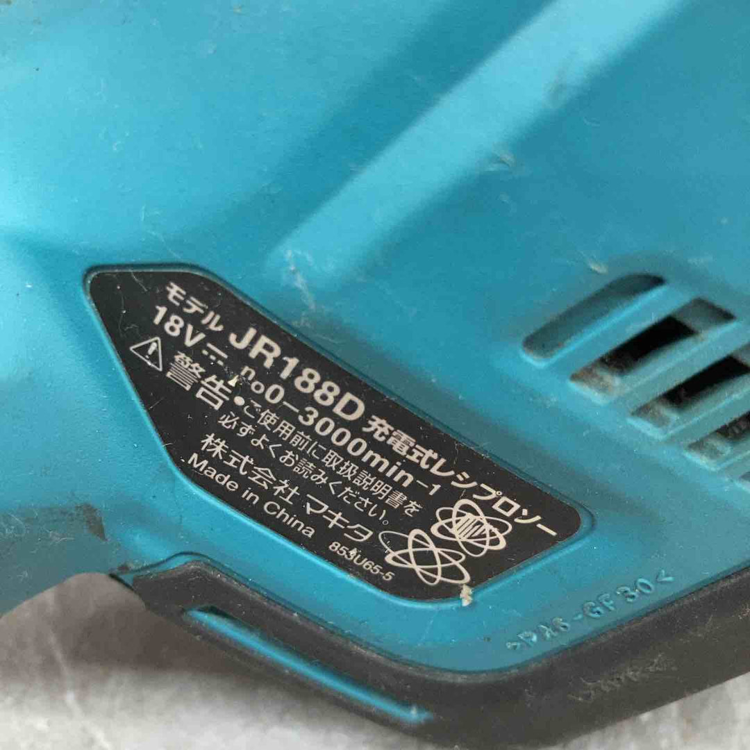 ★マキタ(makita) コードレスレシプロソー JR188DZK【八潮店】