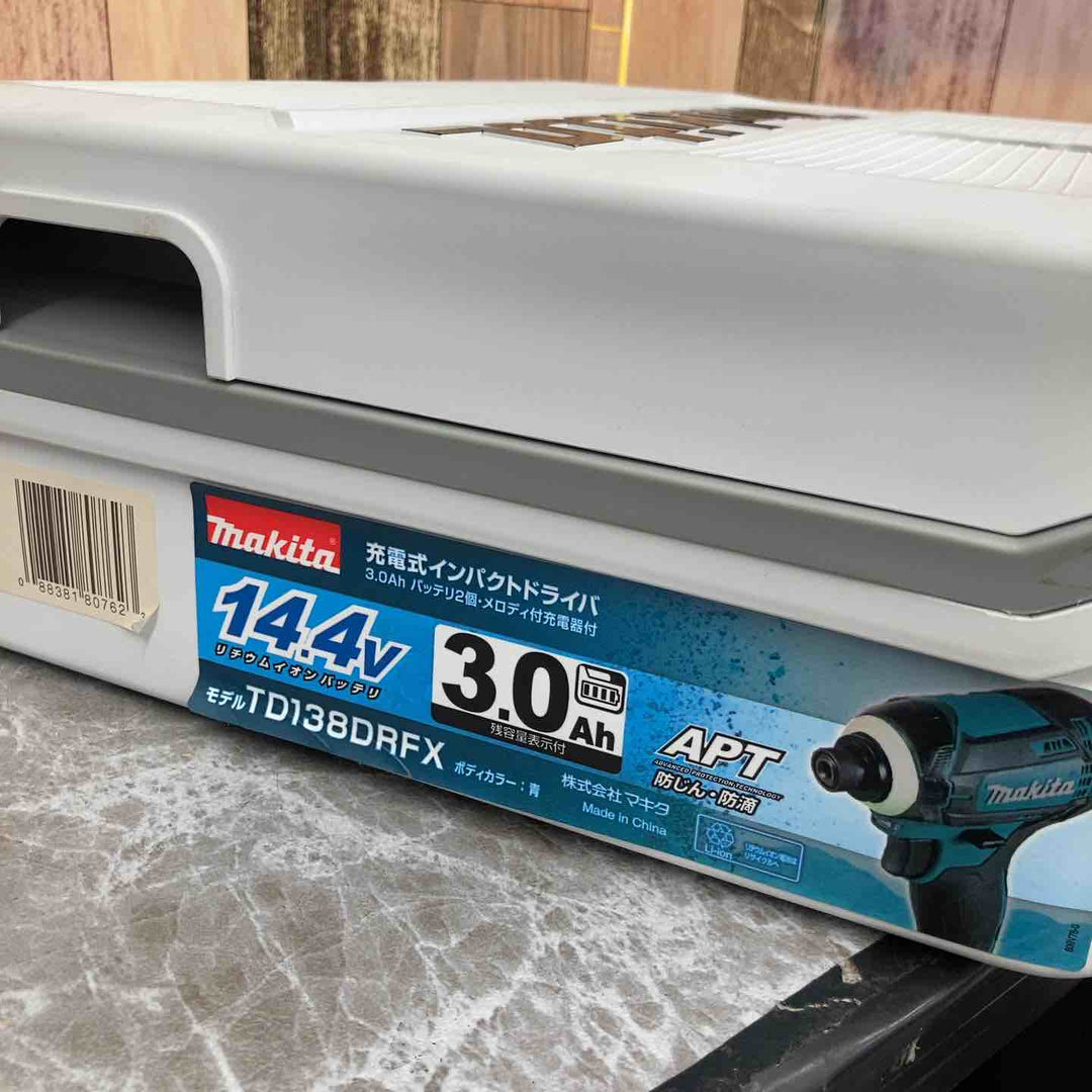 ★マキタ(makita) コードレスインパクトドライバー TD138DRFX【八潮店】
