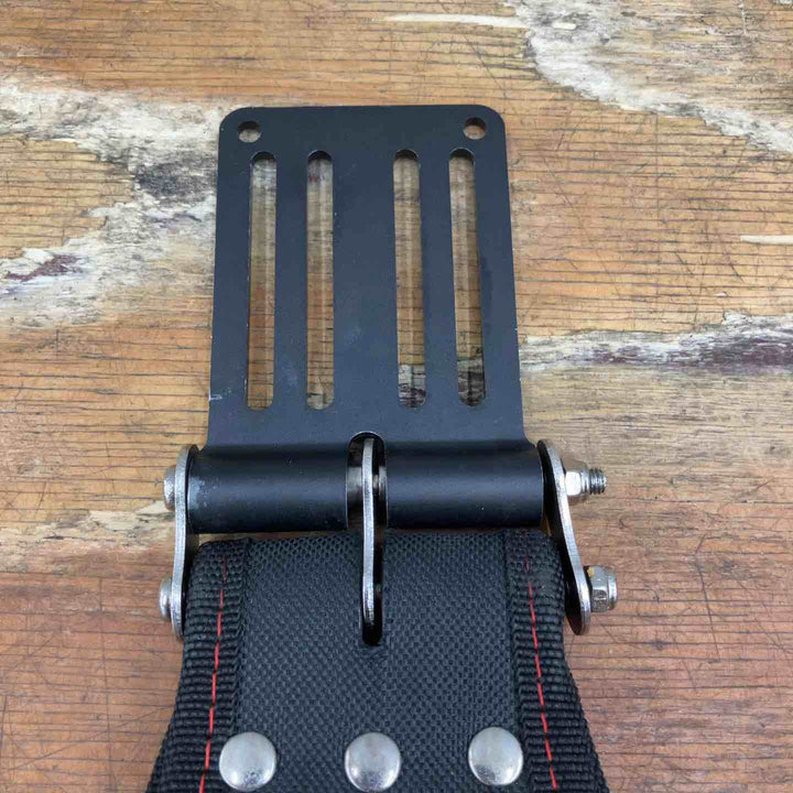 ▼ニックス 型押し底付き2PホルダーKC-201PLN+アルミプレート黒【柏店】