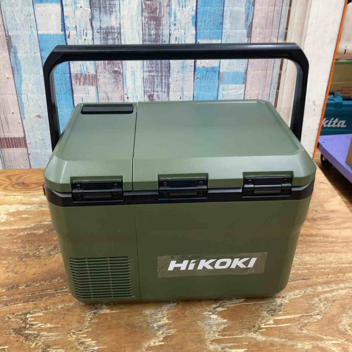◇ハイコーキ(HIKOKI ※旧:日立工機) コードレス冷温庫 UL18DD フォレストグリーン 本体のみ【柏店】