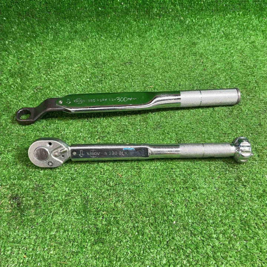 【現状品】東日製作所 TOHNICHI トルクレンチ 900QSP 2本 中村製作所 (KANON) N900QLK ２本 N230QLK 1本 380RSPK  1本 【藤沢店】