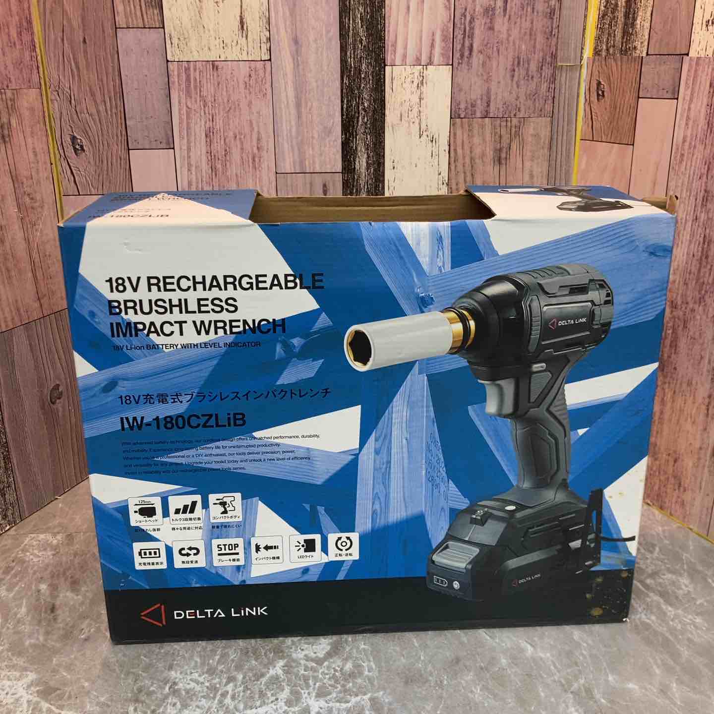 髙儀(Takagi) 18V 充電式インパクトレンチ EARTH MAN infini-Link IW