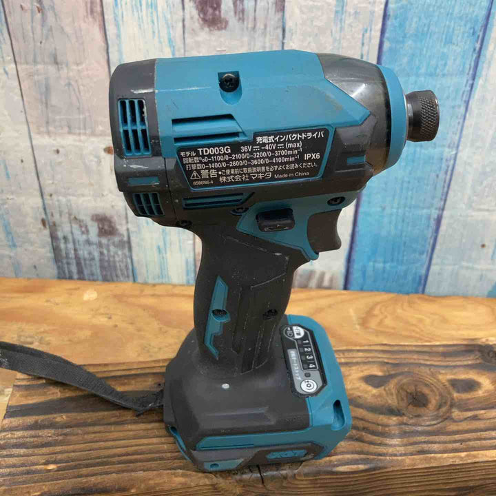 ★マキタ(makita) コードレスインパクトドライバ TD003GRAX【柏店】