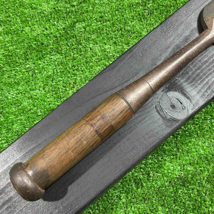 左久作(反転文字) 叩き鑿 全長約296mm 【川口店】