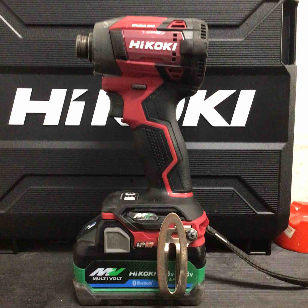 ★ハイコーキ(HIKOKI ※旧:日立工機) コードレスインパクトドライバ スコーピオンレッド WH36DD(2XHRSZ)【町田店】