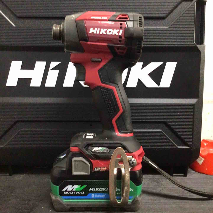 ★ハイコーキ(HIKOKI ※旧:日立工機) コードレスインパクトドライバ スコーピオンレッド WH36DD(2XHRSZ)【町田店】