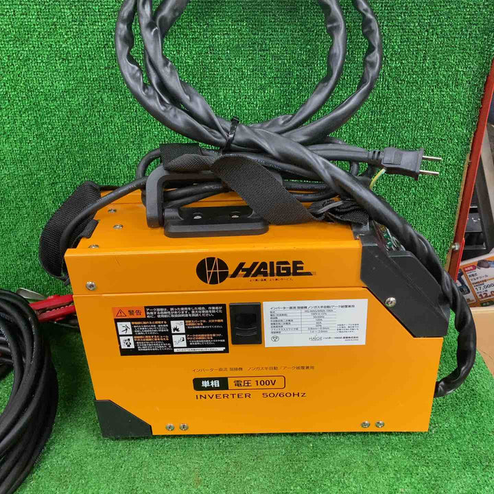 ハイガー　半自動溶接機　HG-MAG/MMA-100A【川崎店】