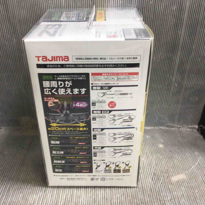 □タジマ(Tajima) ハーネスZS 黒 Lサイズ AZSL-BK【草加店】