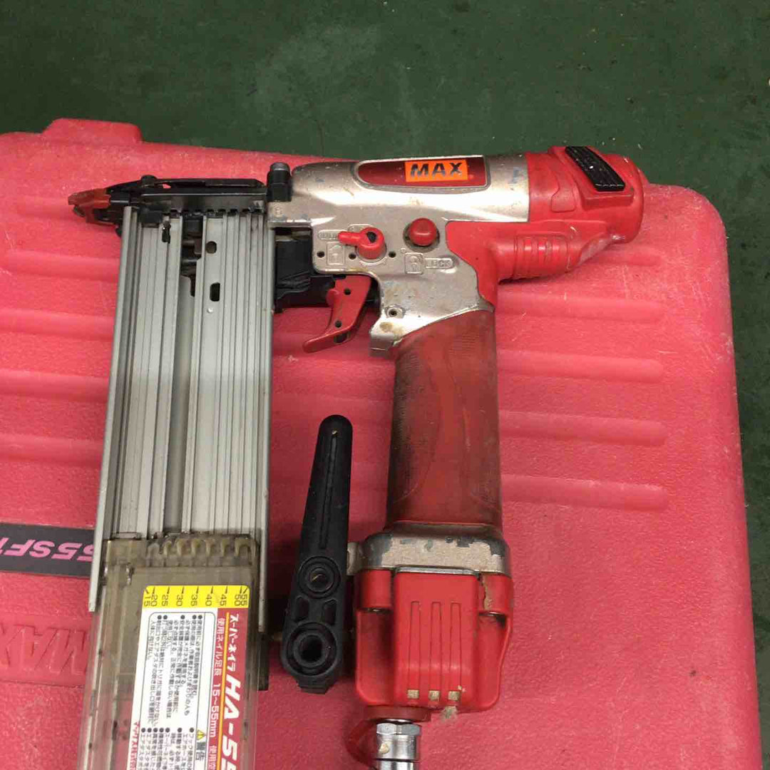 ★マックス(MAX) 高圧フィニッシュネイラ HA-55SF1(D)【戸田店】