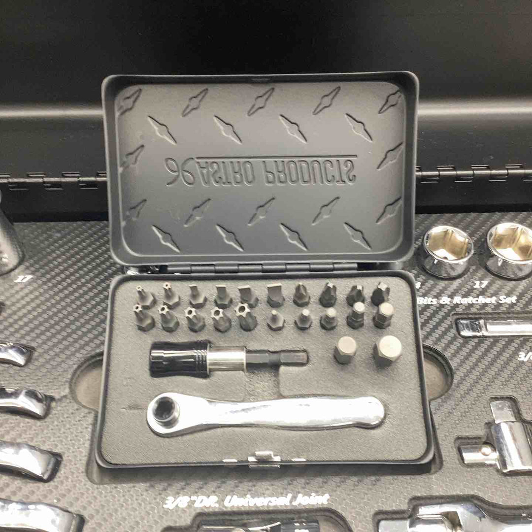 ASTRO PRODUCTS アストロプロダクツ ツールセット マットブラック ミリ (76点組) TS203 【越谷店】