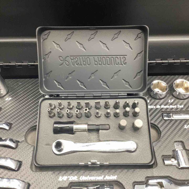 ASTRO PRODUCTS アストロプロダクツ ツールセット マットブラック ミリ (76点組) TS203 【越谷店】